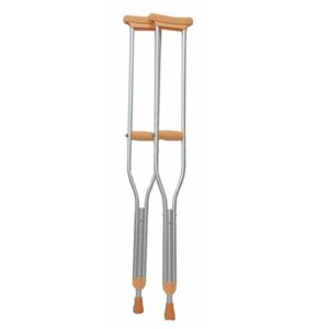 Aluminum Underarm Crutches Medium – 1 Pair