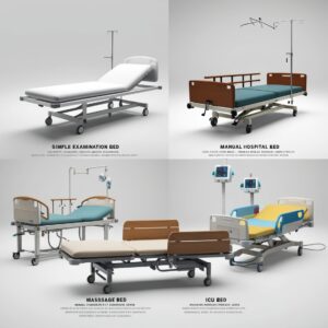 Diagnostic checkup bed