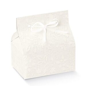 Favour Box – Lace 140 x 90 x 60mm