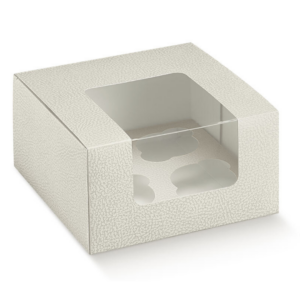 Cupcake Box (4) – 180 x 180 x 100 with insert