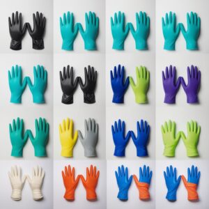 Ansell TouchNTuff 92-600 Nitrile Gloves - Size Medium (7½-8)​