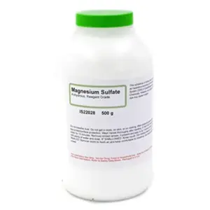 Magnesium Sulfate, Anhydrous, 500g AR