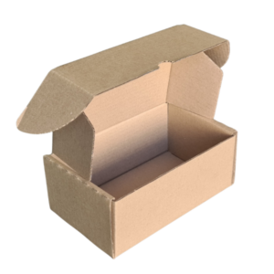 Brown Kraft Small Rectangle Shipper Box – 214 x 135 x 90mm