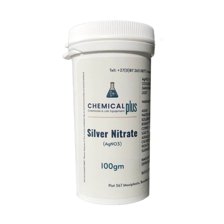 Silver Nitrate 99.9% Pure AgNO3, 100g