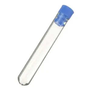 Test Tube, Glass, With Cap 18mm x150mm