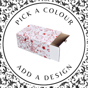Design Match-box (S) – White Kraft 175 x 115 x 75mm