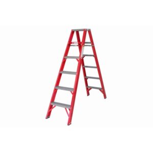 All Fibreglass Double Sided Ladder - Industrial A-Frame - 10 Steps - 3.0m - FGSD10-ALL-SS