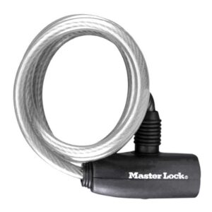 Cable Lock - Bicycle - Keyed - 1800mm - MA300019-clear
