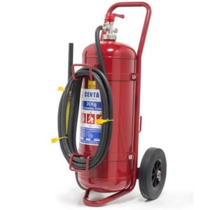 Fire Extinguisher Trolley - Full - Powder - MAP - A, B and C Class Fires - 25kg