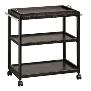 Tea Trolley with Butlers Tray - Contract Wooden Range - 46 x 78 x 79 cm - Imbuia - WAL892IM