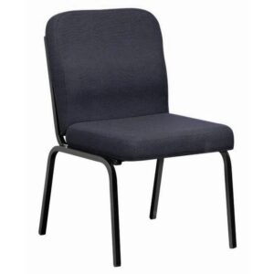 Office Chair - Economy Side Chair - No Arms - 87 x 55 x 64 cm - SE011-black