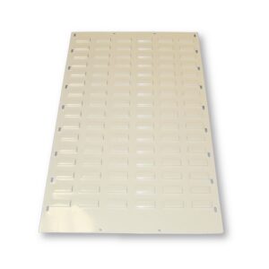 Panel for Stack & Hang Bin - Wall Mounted Steel Louvre Panel - Small Part Storage - 121.9 x 45.7 cm - PANEL1219