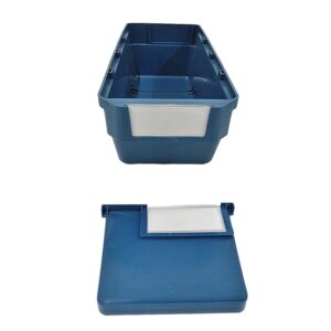 Window and Labels for Shelf Bin - Loose Parts Warehouse Storage Container - Pack of 50