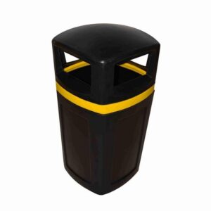 Litter Bin - Pavement - Plastic - 180L - 49 x 49 x 112 cm