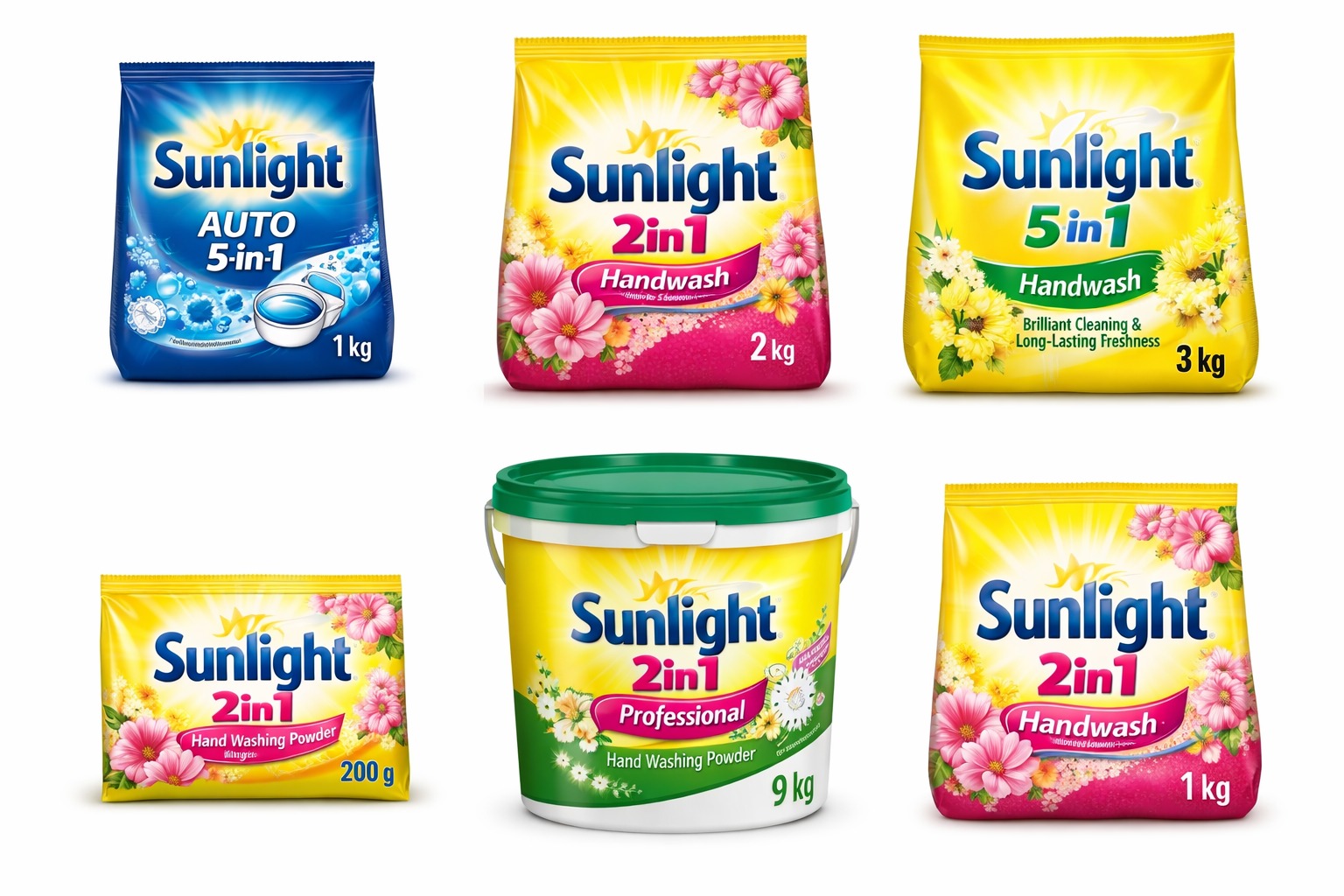 3kg sunlight washing powder price