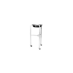 Mobile Single Bowl Stand _ Epoxy Powder Coated Throughout