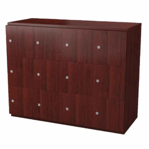 Wooden Pigeon Hole Cupboard