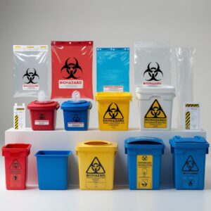 Biohazard Sharps Container - 5L
