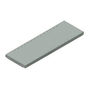 Bolted Shelving Steel Shelf - Uni-Angle - Galvanised - 91.4 x 38.1 cm