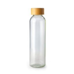 500ml Glass Bottle with Bamboo Lid – BPA Free
