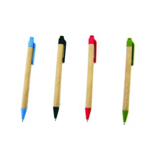 Eco friendly recycled pen – green trim
