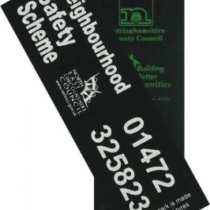 Recycled Tyre Bookmarks (150*50mm) – Min Order: 250 units