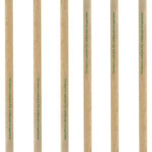 Sustainable Wood (FSC) Wooden Pencil – Plain – Min Order: 250 un