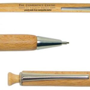 Sustainable Wood (FSC) Mechanical Pencil – Plain – Min Order: 25