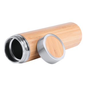 Stunning Eco Friendly Bamboo, Stainless Steel 500ml Water Bottle
