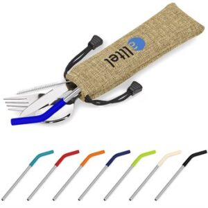 Eco Friendly Safari Cutlery & Straw Set
