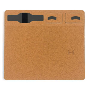 Environmentally Friendly Cork Mousepad & Wireless Charger