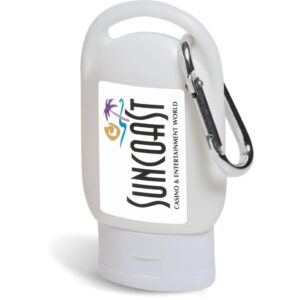 Excursion Hand Sanitiser With Handy Caribiner Hook – 30ml