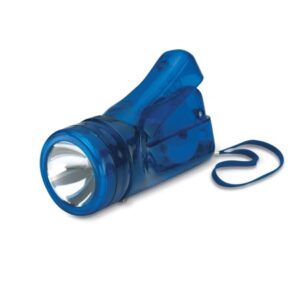 Manual torch powered by dynamo.