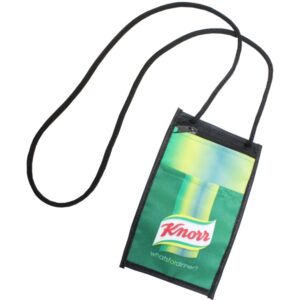 Full Colour Branded Lanyard Nurse Pouch and Cord Lanyard