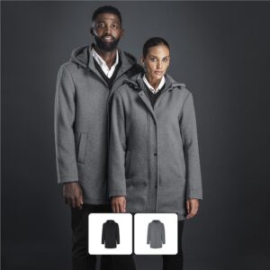 Mens Gallegos Top Executive Corporate Smart Jacket & Storm Coat