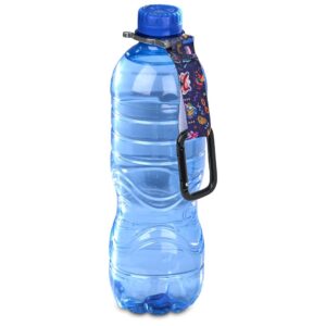 Full Colour Branded Meridian Carabiner Bottle Holder Strap – Min Order 100 units