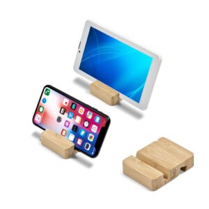 Okiyo Eco Friendly Bamboo Phone & Tablet Stand