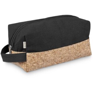 Okiyo Eco Friendly Koruku Cork & Cotton Toiletry Bag Perkal Corporate Gift
