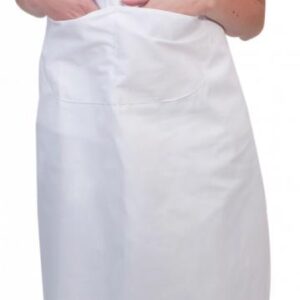 Chef Apron Poly Cotton Full With Bib Black