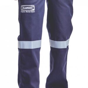 Conti Suit Trousers Guardex Lime Reflective Tape Navy. Sizes 34 – 60