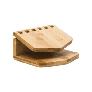 Bamboo Napkin Holder (160X150X85MM) – MOQ: 48 units