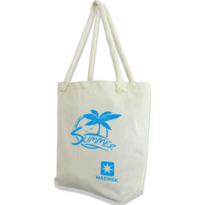 100% Cotton Eco-Friendly Beach Tote bag – EACH (H)430 (W)520mm