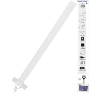 Dual Clip Satin Lanyard – Double-Sided Full-Colour Custom Branded Print (Min 100)