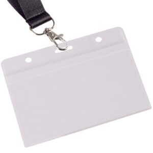 PVC Lanyard Pouch (10.5 x 9cm) Min 1000 Units