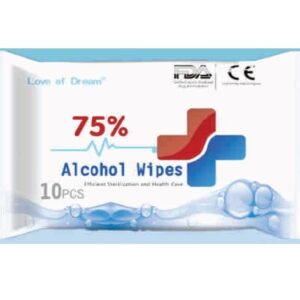 Sanitizing 75% Alcohol Wipe 10Pk – Min 300 units