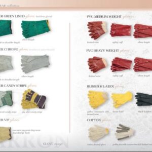 Green Lined Leather Welder Glove