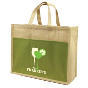 Blossom jute bag