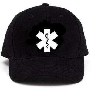 6 Panel Alloy Cap with Embroidered Star of Life