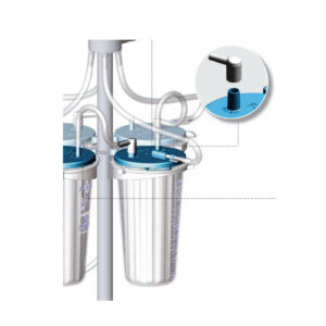 Surgical Suction Flovac Lid Connectors 5s