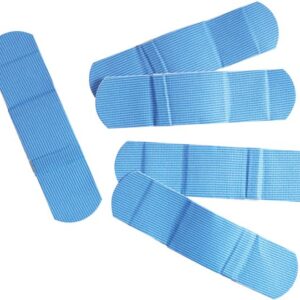Waterproof Blue Finger Plasters – X-Ray Detectable (Pack of 100)